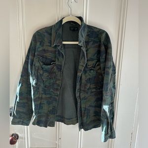 Topshop camo jacket ! 🧥